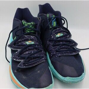 Nike Kyrie 5 UFO Sneakers Size 13.5 Obsidian/Scream Green Basketball Shoes
